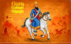 The 10th Guru of the Sikhs, Guru Gobind Singh Ji